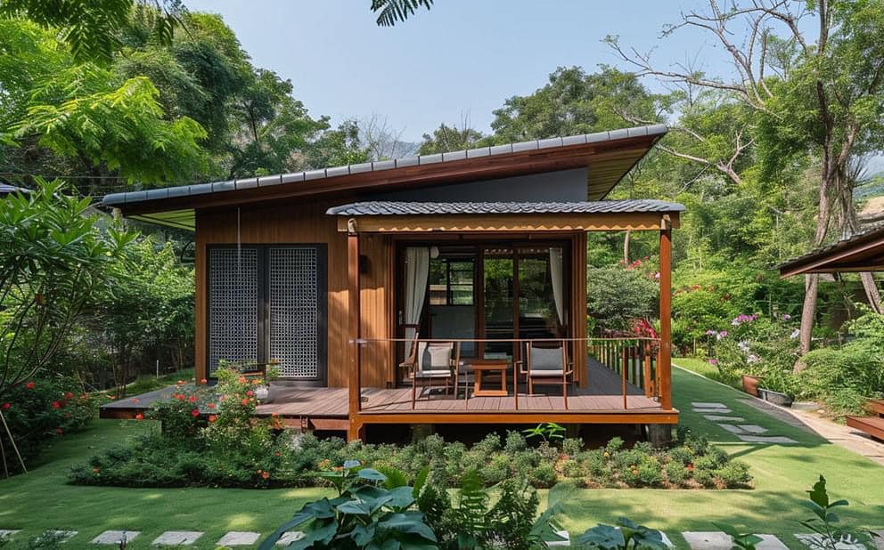 Thiết kế sân vườn nhà cấp 4
